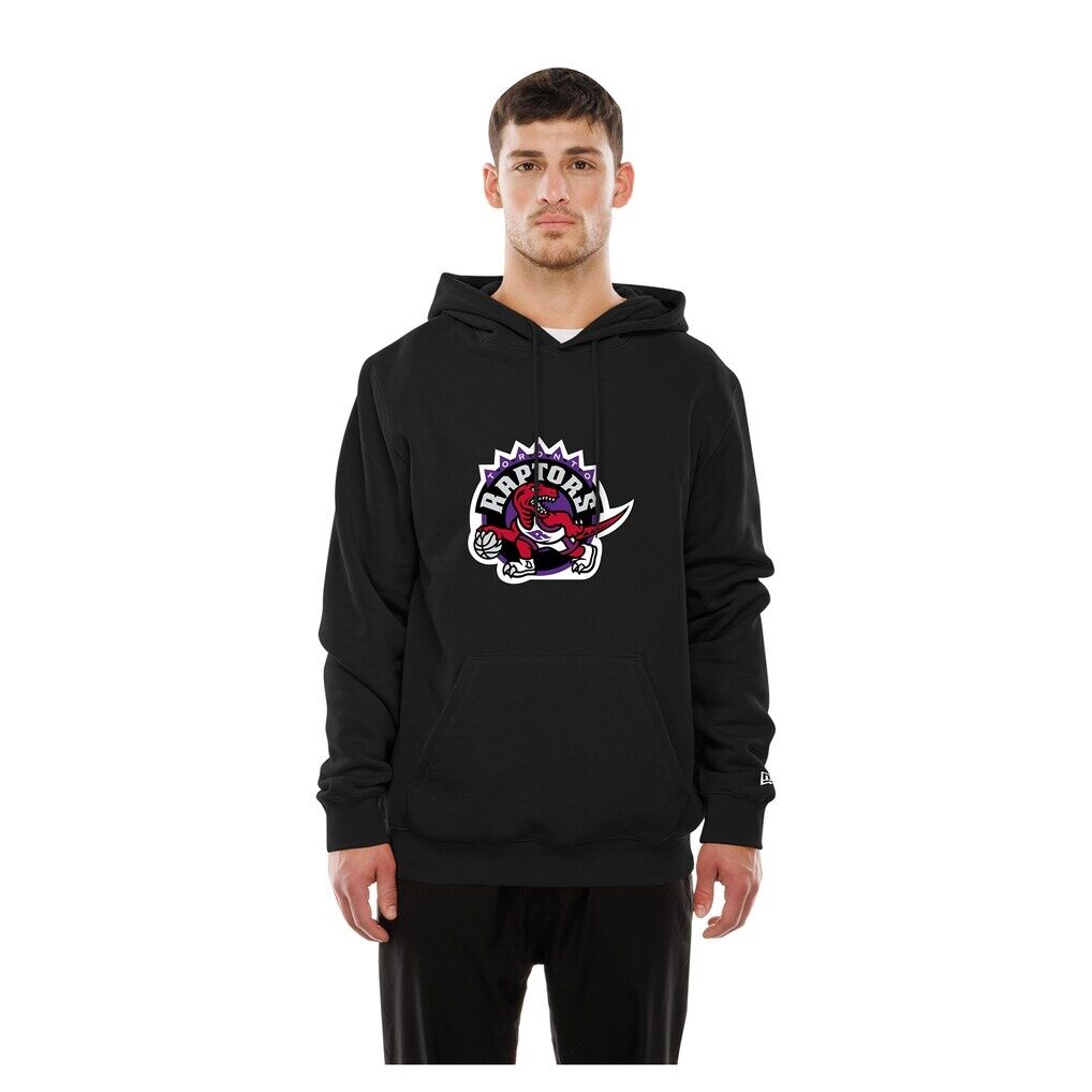 Toronto Raptors New Era Front Back Logo Hoodie