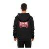 Houston Rockets New Era Front Back Logo Hoodie - Black - Back View
