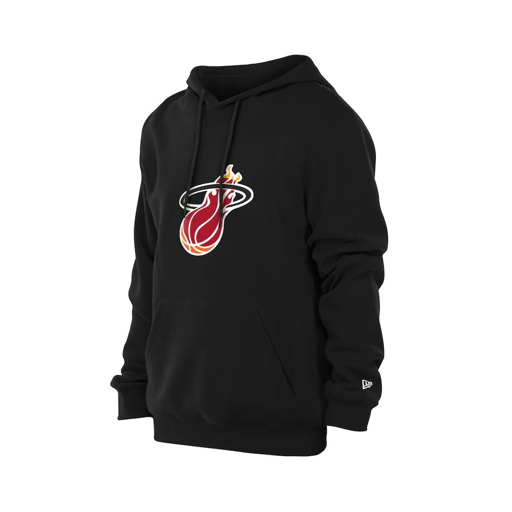 Miami Heat New Era Front Back Logo Hoodie