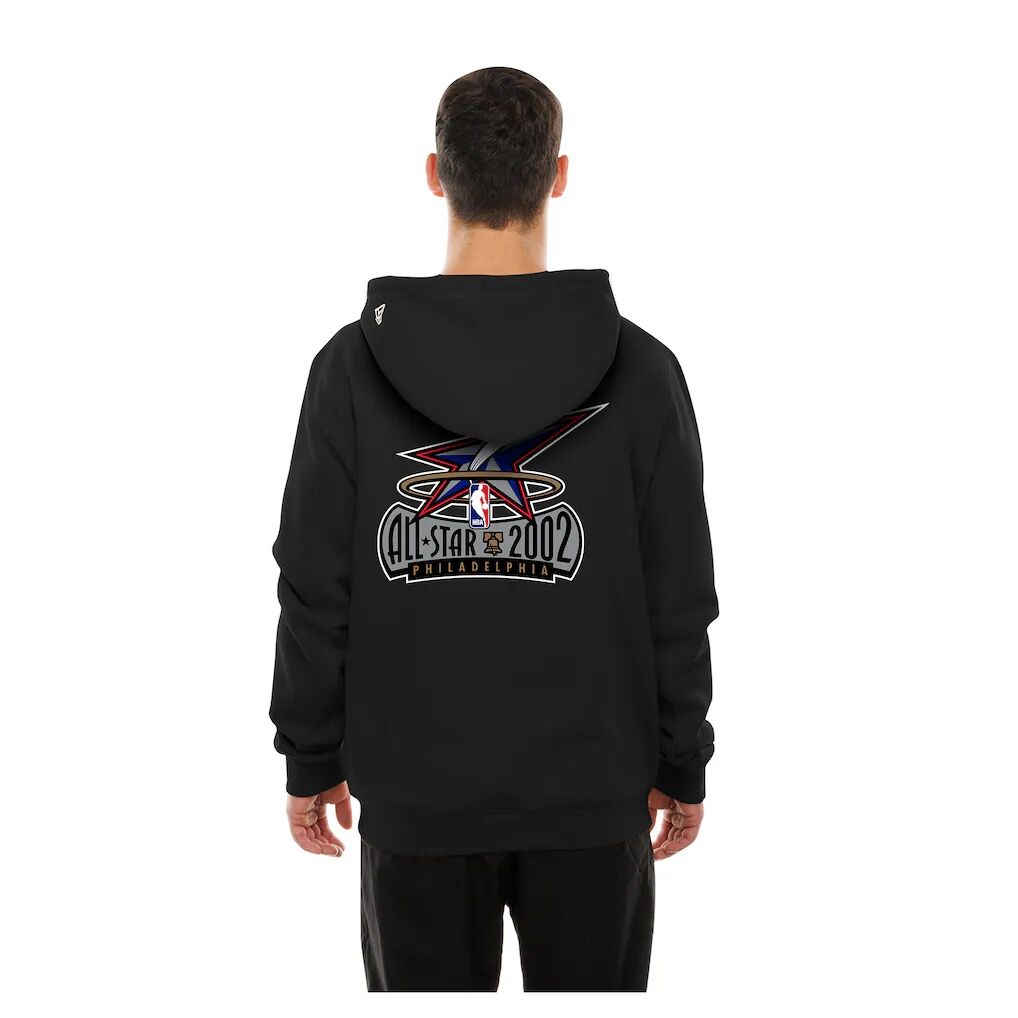 Philadelphia 76ers New Era Front Back Logo Hoodie