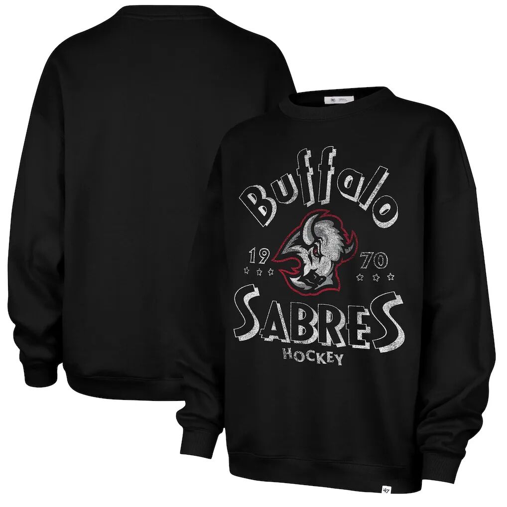 Buffalo Sabres ’47  Women’s Circle Change Stars Oversized Sweatshirt