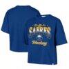 Buffalo Sabres '47 Women's Vibe Check Reed City Cropped T-Shirt - - Front View
