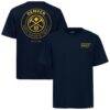 Denver Nuggets Sportiqe Unisex Duke Premium T-Shirt - Navy - Front View