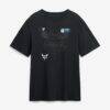 Charlotte Hornets Chasing Glory T-Shirt - Black - Front View