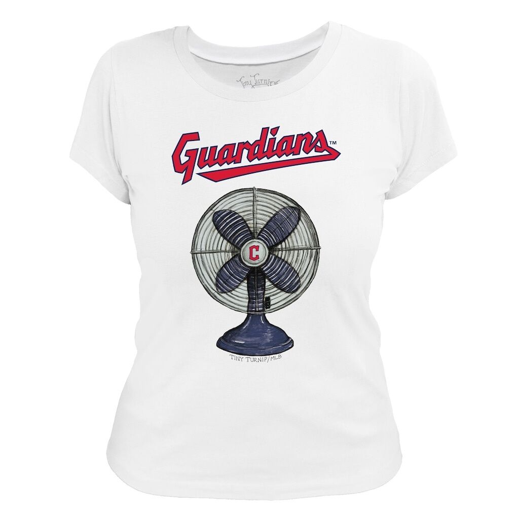 Cleveland Guardians Tiny Turnip Women's Fan T-Shirt