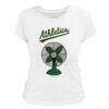 Athletics Tiny Turnip Women's Fan T-Shirt - White - Front View