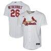JJ Wetherholt St. Louis Cardinals Nike Youth Home Replica Jersey - White - Front View