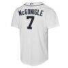 Kevin McGonigle Detroit Tigers Nike Youth Home Replica Jersey - White - Detail View