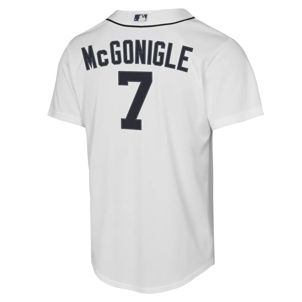 Kevin McGonigle Detroit Tigers Nike Youth Home Replica Jersey