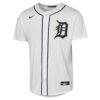 Kevin McGonigle Detroit Tigers Nike Youth Home Replica Jersey - White - Side View