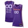 Phoenix Mercury Nike Unisex Custom Victory Jersey - Purple - Front View