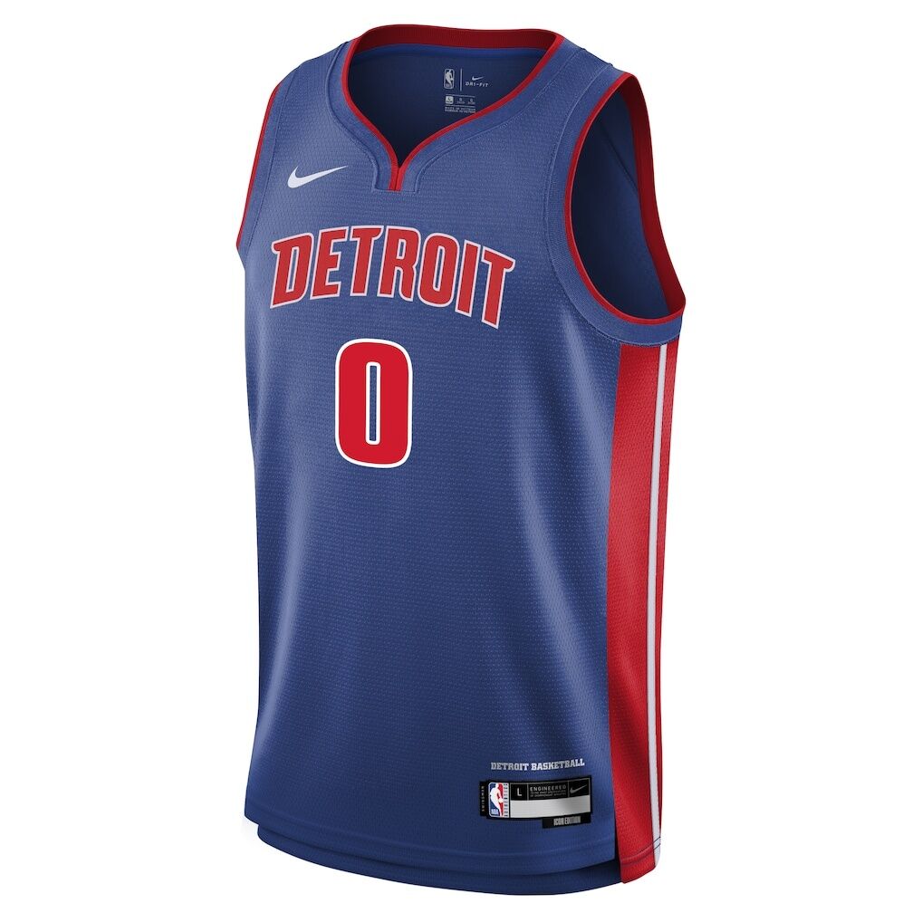 Jalen Duren Detroit Pistons Nike Youth Swingman Jersey - Icon Edition