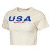 USA Outerstuff Women's FIFA World Cup 2026 Elote Squad Cropped T-Shirt - - Side View