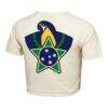 Brazil Outerstuff Women's FIFA World Cup 2026 Elote Squad Cropped T-Shirt - - Detail View