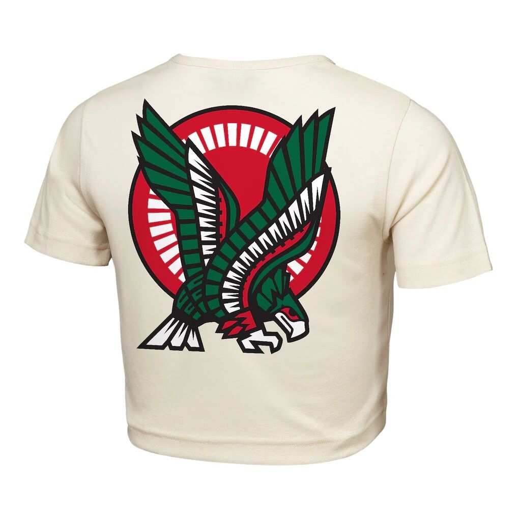 Mexico Outerstuff Women's FIFA World Cup 2026 Elote Squad Cropped T-Shirt - Natural