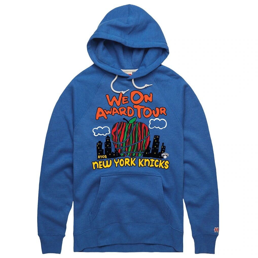 New York Knicks x  Homage x A Tribe Called Quest Unisex We On Award Tour Tri-Blend Hoodie