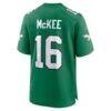 Tanner McKee Philadelphia Eagles Nike Alternate Game Jersey - - Detail View