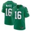 Tanner McKee Philadelphia Eagles Nike Alternate Game Jersey - - Front View