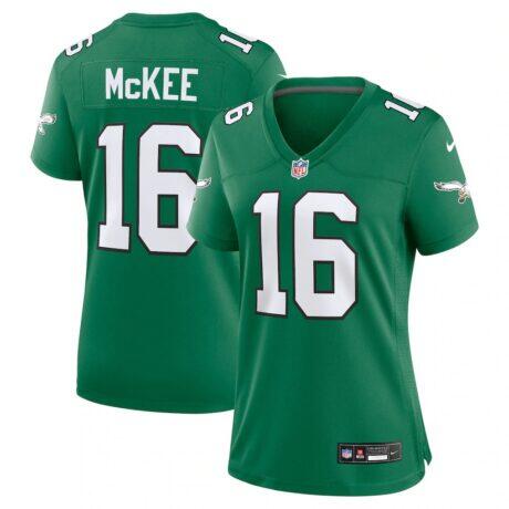 Tanner McKee Philadelphia Eagles Nike Women's Alternate Game Jersey - - Front View