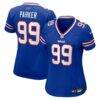 T.J. Parker Buffalo Bills Nike Women's Team Game Jersey - - Front View