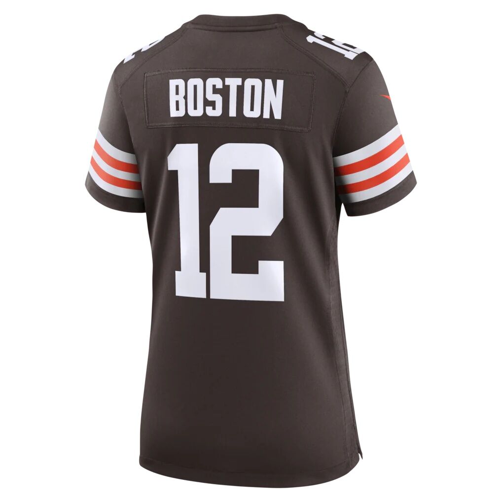 Denzel Boston Cleveland Browns Nike Women's Team Game Jersey