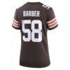 Austin Barber Cleveland Browns Nike Women's Team Game Jersey - Brown - Alt2