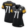 Max Iheanachor Pittsburgh Steelers Nike Women's Team Game Jersey - Black - Front View