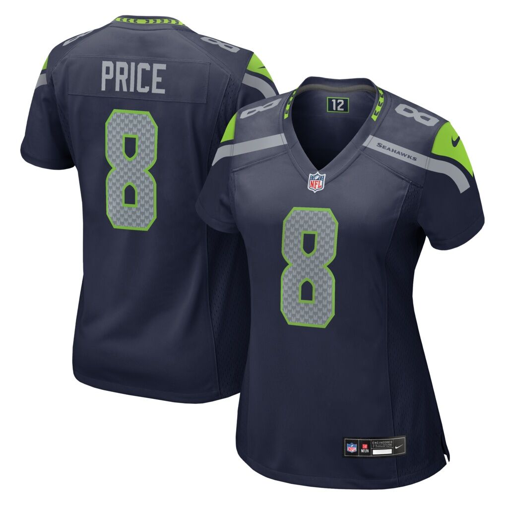 Jadarian Price Seattle Seahawks Nike Women's Team Game Jersey -  College Navy