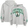 Boston Celtics '47 Women's High Hopes Venice Hoodie - Gray - Front View