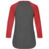 Houston Rockets '47 Women's High Rise Frankie Raglan Long Sleeve T-Shirt - Gray - Detail View