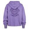 Los Angeles Lakers '47 Women's Luminance Dot Venice Hoodie - Purple - Detail View