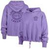 Los Angeles Lakers '47 Women's Luminance Dot Venice Hoodie - Purple - Front View