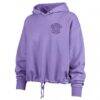 Los Angeles Lakers '47 Women's Luminance Dot Venice Hoodie - Purple - Side View