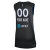 Minnesota Lynx Nike Unisex Victory Custom Jersey - Black - Detail View