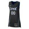 Minnesota Lynx Nike Unisex Victory Custom Jersey - Black - Side View