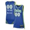 Dallas Wings Nike Unisex Victory Custom Jersey - Blue - Front View
