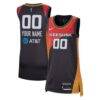 Connecticut Sun Nike Unisex Victory Custom Jersey - Charcoal - Front View