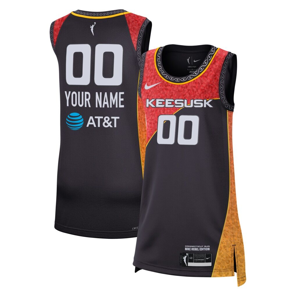 Connecticut Sun Nike Unisex Victory Custom Jersey - Rebel Edition