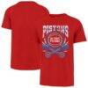 Detroit Pistons '47 Regional Foundation T-Shirt - Red - Front View
