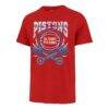 Detroit Pistons '47 Regional Foundation T-Shirt - Red - Side View