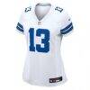 Caleb Downs Dallas Cowboys Nike Women's Game Jersey - White - Alt1