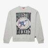 Houston Rockets Mitchell & Ness Women's 3.0 Logo Lightweight Sweatshirt - - Front View