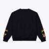 Los Angeles Lakers Mitchell & Ness Women's Premium Fleece Sweatshirt - Black - Side View
