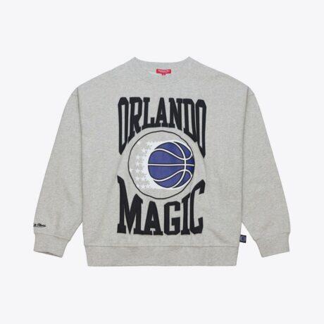 Orlando Magic Mitchell & Ness Women's 3.0 Logo Lightweight Sweatshirt - - Front View