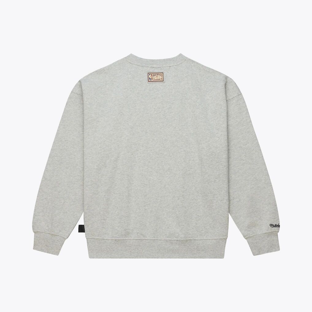 Orlando Magic Mitchell & Ness Women's 3.0 Logo Lightweight Sweatshirt - Heather Gray