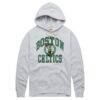 Boston Celtics Homage Unisex Logo Arch Hoodie - - Front View