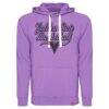 Golden State Valkyries Sportiqe Unisex Olsen Tri-Blend Hoodie - Purple - Side View