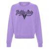 Golden State Valkyries Sportiqe Women's Ashlyn Raglan Crewneck Sweatshirt - Purple - Side View