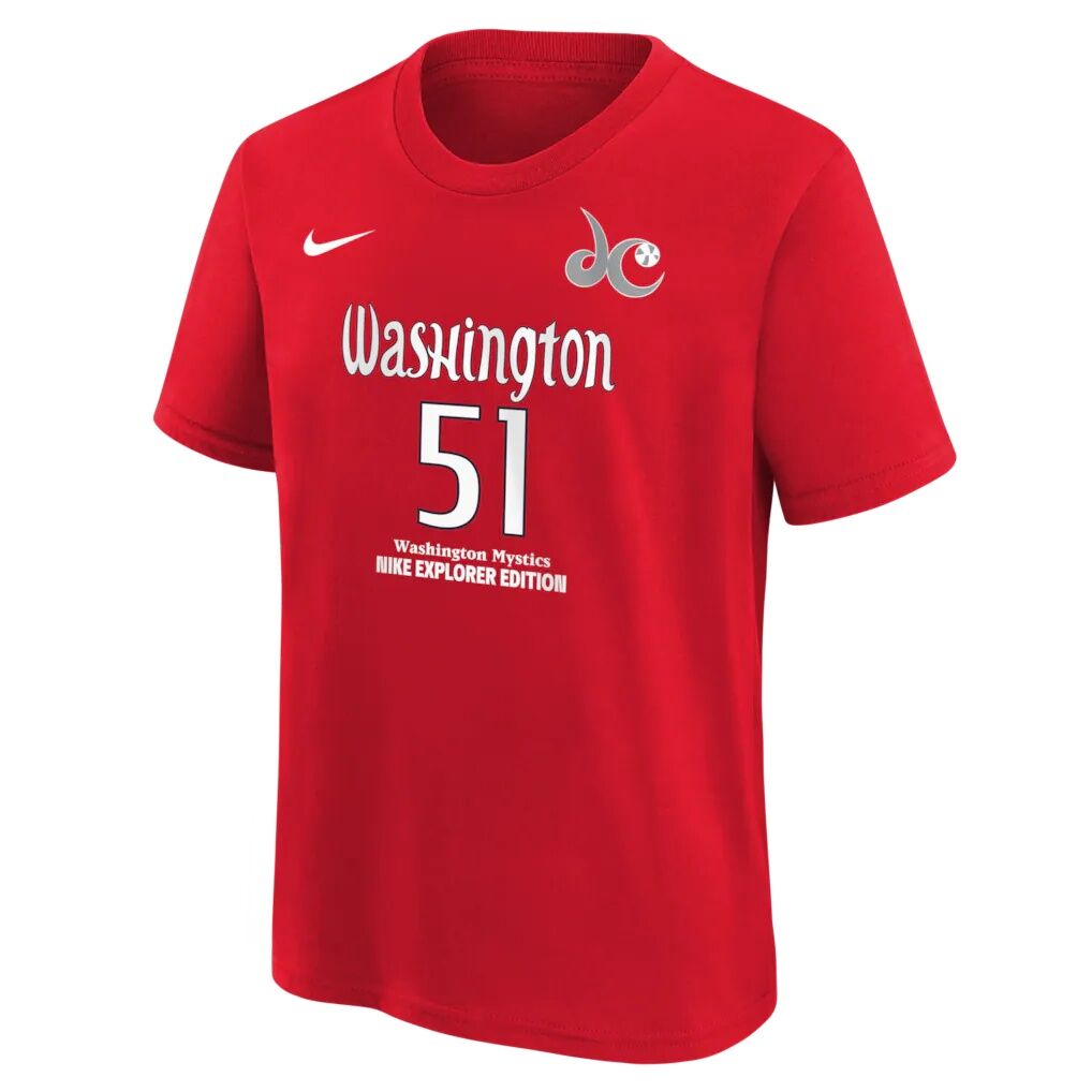 Lauren Betts Washington Mystics Nike Youth Explorer Edition Name & Number T-Shirt