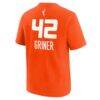 Brittney Griner Connecticut Sun Nike Youth Explorer Edition Name & Number T-Shirt - Orange - Detail View